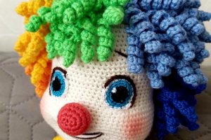 Игрушка Веселый Клоун - Описание