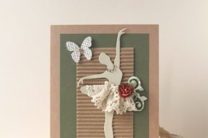 Работа Открытка с Балеринки