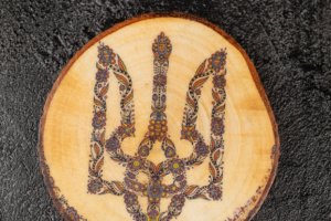 Декоративний магнітик "Герб", сувенір 01mgmg - Опис