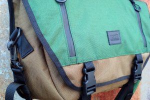 Месендежер, сумка для ноутбука Walker Green / Coyote - Описание