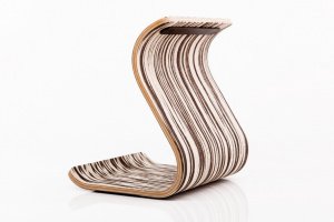Дерев'яна підставка для планшета •Sign• Zebrawood white  - Опис