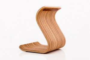 Деревянная подставка для планшета • Sign • Zebrawood lightbrown - Описание