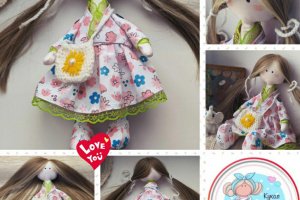 Sweet flower - Кукла ручной работы  - Описание