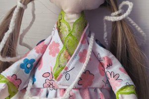 Sweet flower - Кукла ручной работы  - Описание