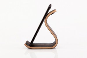 Деревянная подставка для телефона • Sign • Ebony dark - Описание