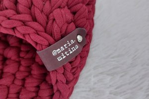 Женские тапочки, цвет Спелая вишня - Описание