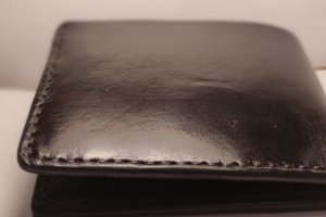 Гаманець зі шкіри, з тисненням ручна робота, - Опис