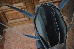 Жіноча шкіряна сумка, Ділова жіноча сумка - Опис