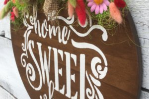 Декор в прихожую Home Sweet Home - Описание