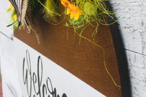 Вывеска в прихожую Welcome - Описание