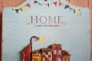 Ключница деревянная - HOME - Описание
