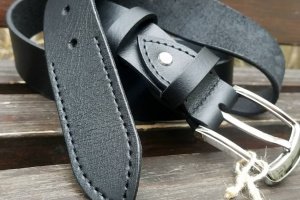 Ремені шкіряні ручної роботи - Опис