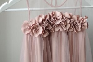 Нарядное платье детское - Описание