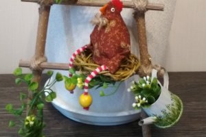 Декор пасхальный - Описание