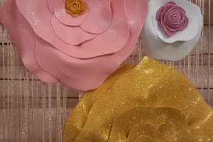 Робота Квіти з фоамірану