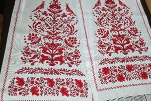 Полотенце Дерево жизни с чел и жен сторонами и бесконечник - Описание