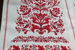 Полотенце Дерево жизни с чел и жен сторонами и бесконечник - Описание
