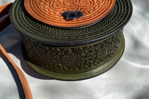 Шкіряна сумка "Колорит" - Опис