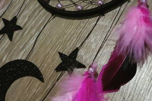 Ловец снов с месяцем))) ❤️ - Описание