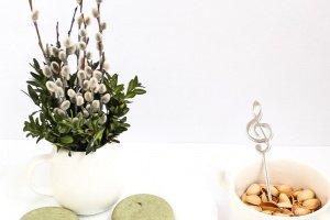 Работа Натуральное мыло для умывания Ария "Фисташка & Спирулина"