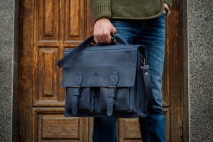 Діловий чоловічий портфель, Чоловіча повсякденна сумка - Опис