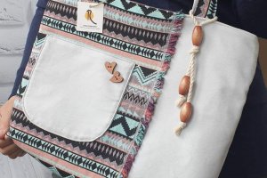 Сумка и косметичка из гобелена - Описание