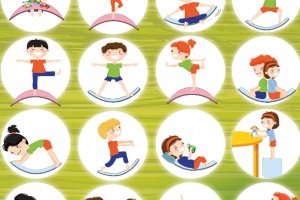 Рокерборд SwaeyBoard Балансборд, развивающая игрушка балансир - Описание