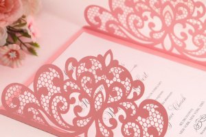 Работа изысканное свадебное приглашение