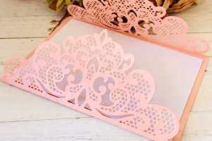 изысканное свадебное приглашение - Описание