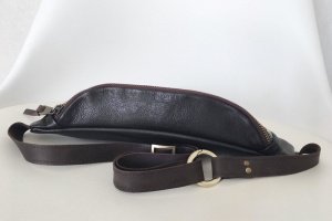 Коричнева Поясна Сумка З Графічною Вставкою  - Опис