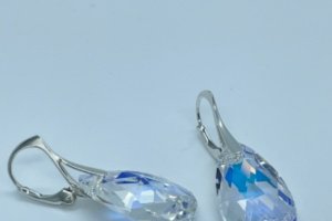 Серебряные серьги Капля - Описание