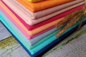 Міні-набір тканини для рукоділля з 12 кольорів - Опис