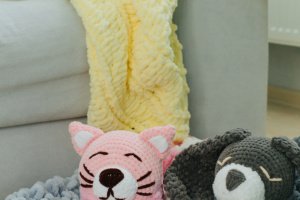 Робота Килимок в дитячу кімнату з Alize Puffy