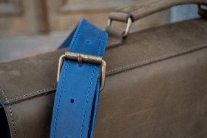 Портфель шкіряний, Ділова чоловіча сумка - Опис