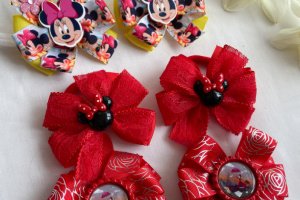 Бантики- резинки мини маус и Мэри Попинс 6 - Описание