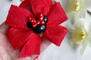 Бантики- резинки мини маус и Мэри Попинс 6 - Описание