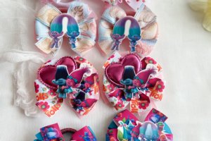 Бантики- резинки тролли 2 - Описание