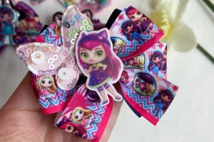 Бантики- резинки маленькие волшебницы - Описание