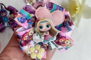 Бантики- резинки маленькие волшебницы - Описание