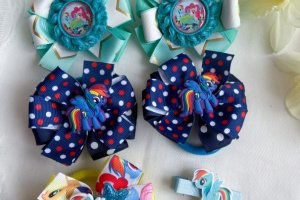 Бантики- резинки і браслет поні 4 - Опис