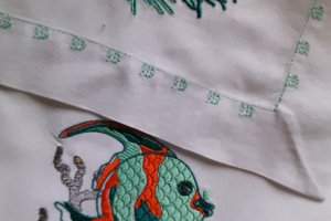 Салфетки  "Подводный мир" - Описание