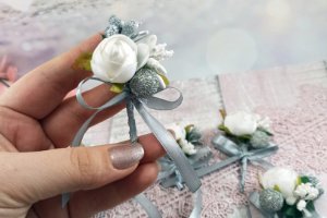 Бутоньерочкы для гостей - Описание