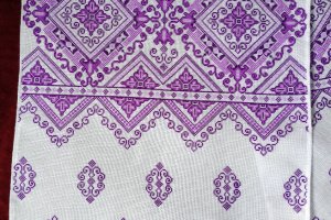 Вышитый рушник, рушник, полотенце на иконы, под ноги - Описание