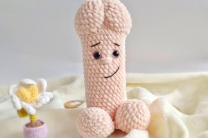 Работа Игрушка плюшевая для девушки, подруги Мистер П