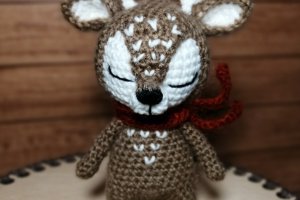 Тигрёнок вязаный крючком, игрушки  - Описание