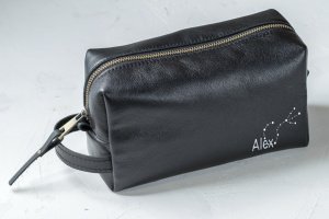 Удобная Кожаная косметичка С Ициниаламы - Описание