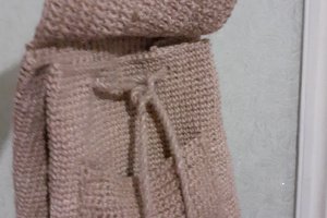 Джутовий рюкзак - Опис