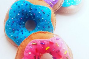 Пончики с бисером