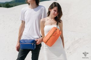 Стильна Шкіряна Сумка Кроссбоді і На Пояс - Опис