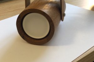Светильник спот деревянный - Описание